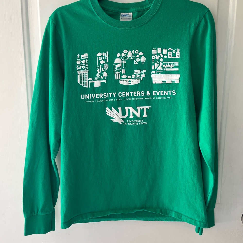 UNT college long sleeve shirt